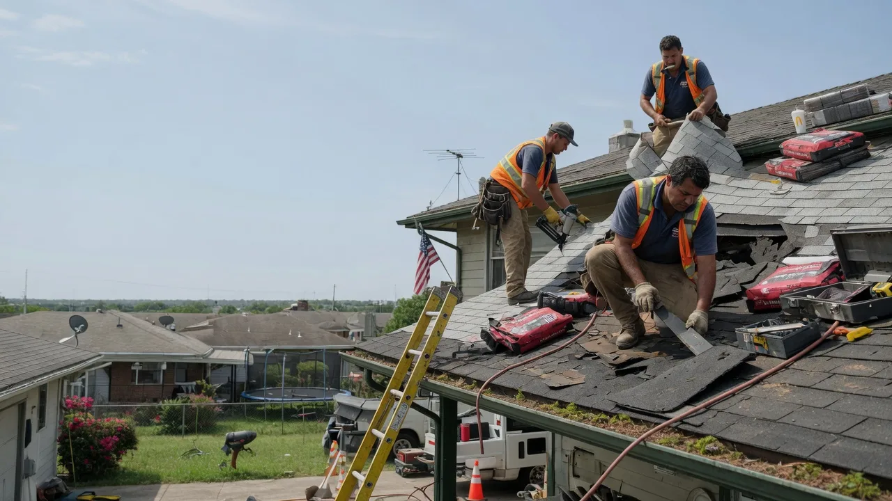 Roof Repair in Danciger, TX near me
